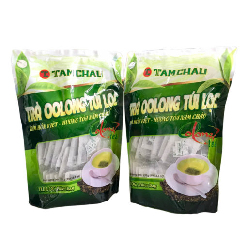 Trà ô long (oolong) túi lọc Tâm Châu 250gr